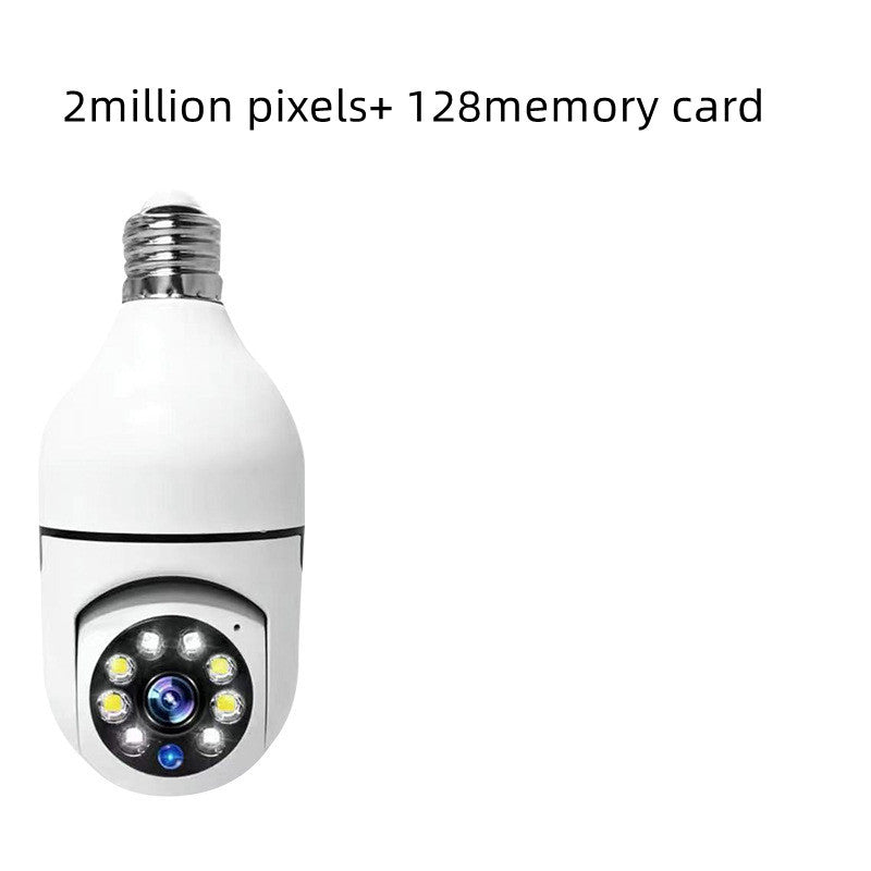 WiFi Camera 1080P Bulb 4X Zoom Camera – Smart Home Monitor