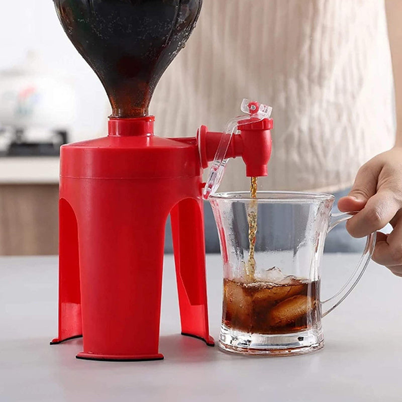 Portable Upside-Down Soda & Water Dispenser