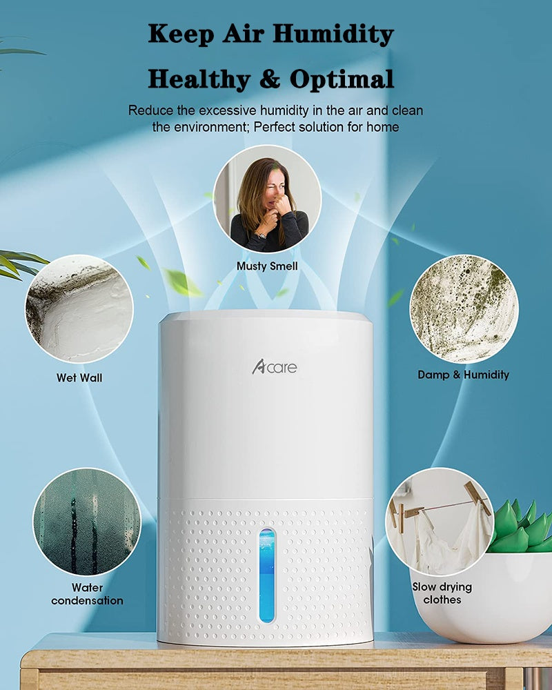 Smart Dehumidifier for Home Bedroom & Basement