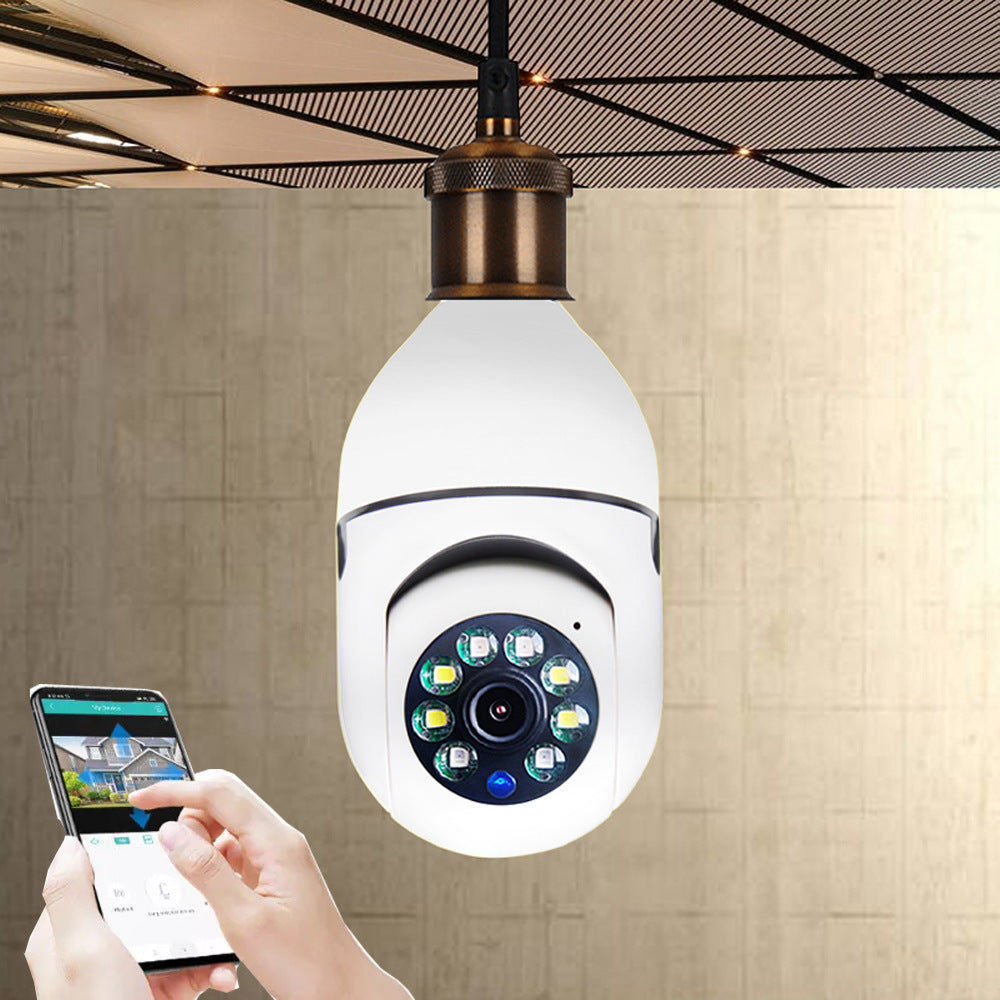 WiFi Camera 1080P Bulb 4X Zoom Camera – Smart Home Monitor
