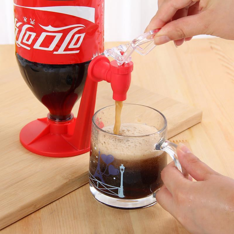 Portable Upside-Down Soda & Water Dispenser