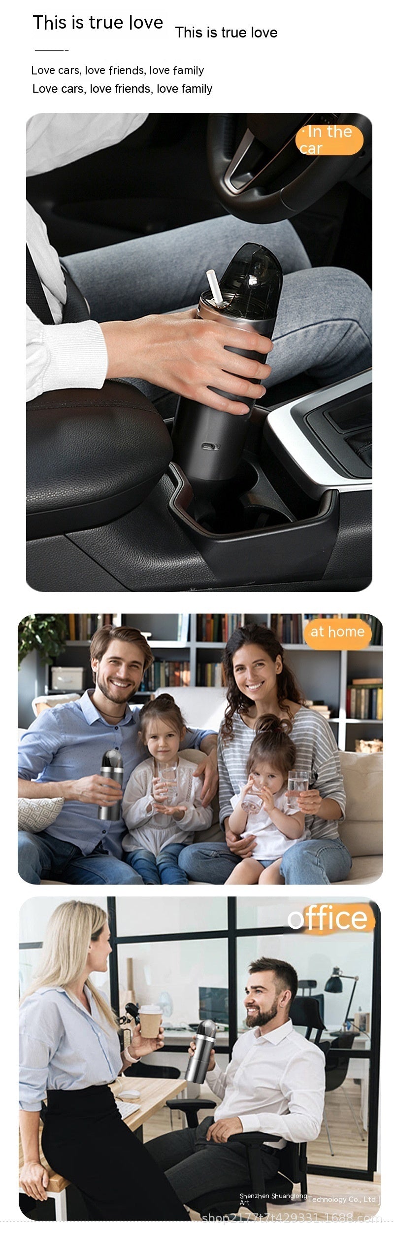 Smart Smoke Handheld Ashtray Air Purifier for Car & Home