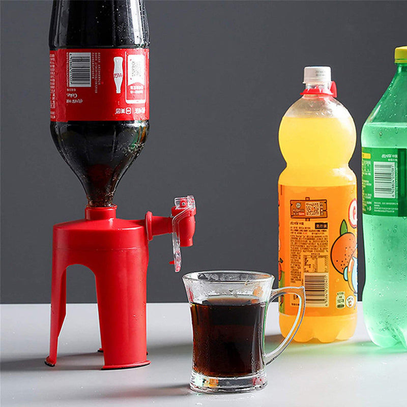 Portable Upside-Down Soda & Water Dispenser