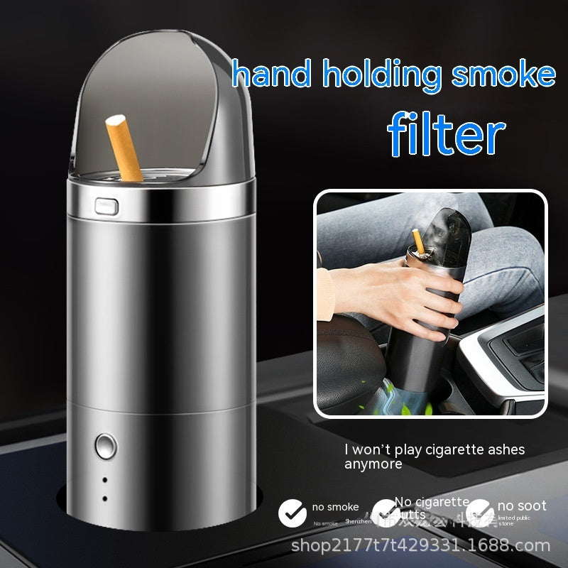 Smart Smoke Handheld Ashtray Air Purifier for Car & Home
