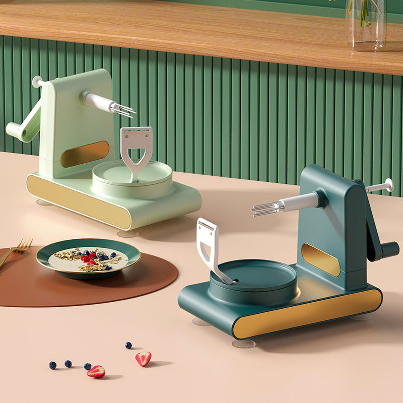 Hand-Cranked Multifunctional Peeler Machine