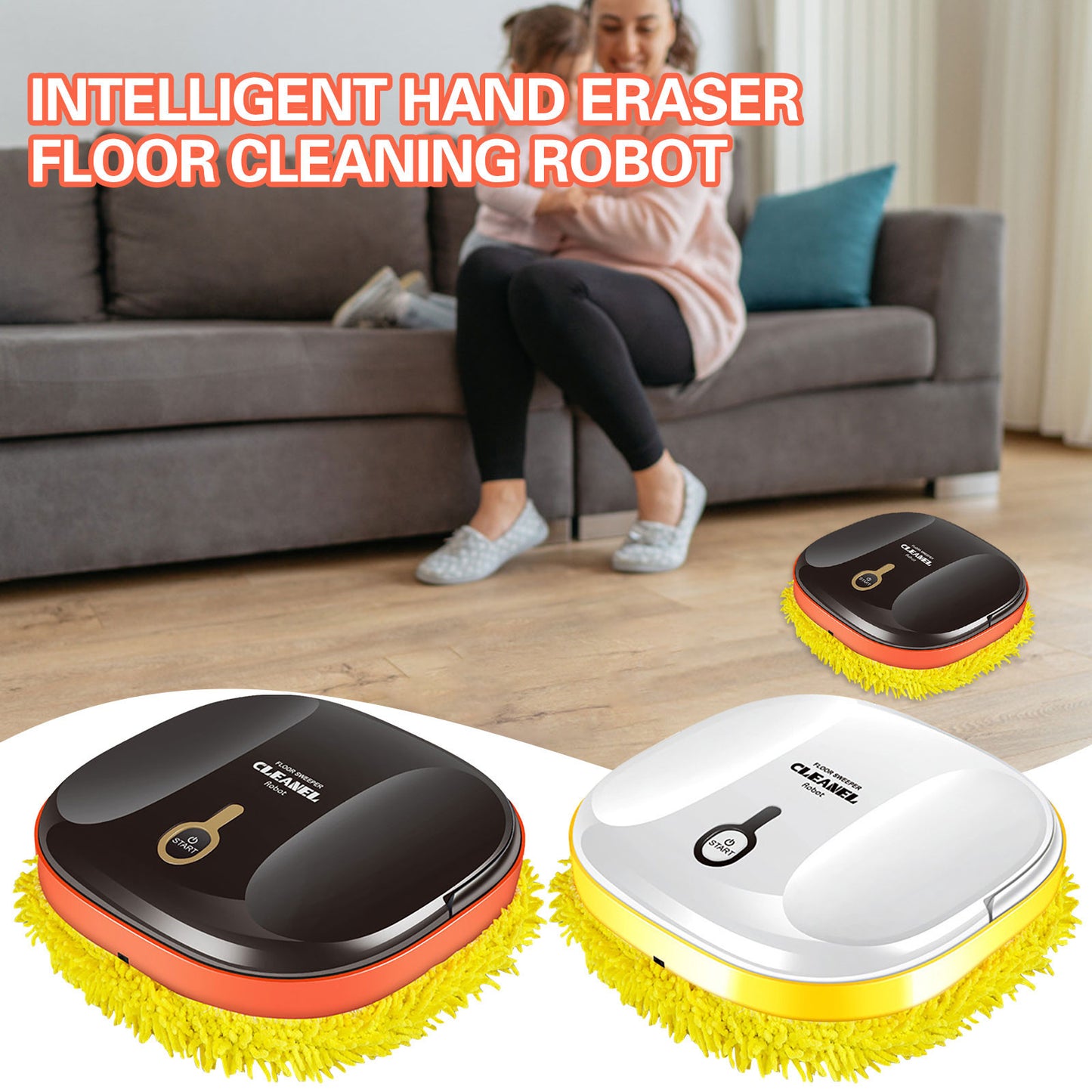 Smart Mopping Vacuum Cleaner Robot