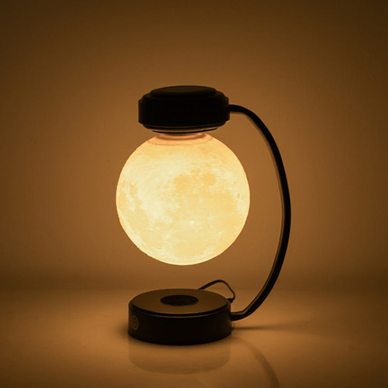 3D LED Moon Night Light – Floating Magnetic Lamp for Home & Desk
