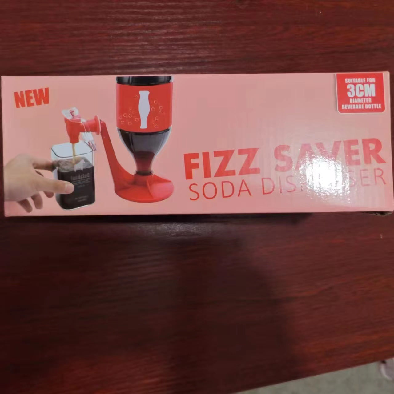 Portable Upside-Down Soda & Water Dispenser