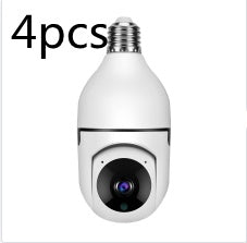 WiFi Camera 1080P Bulb 4X Zoom Camera – Smart Home Monitor