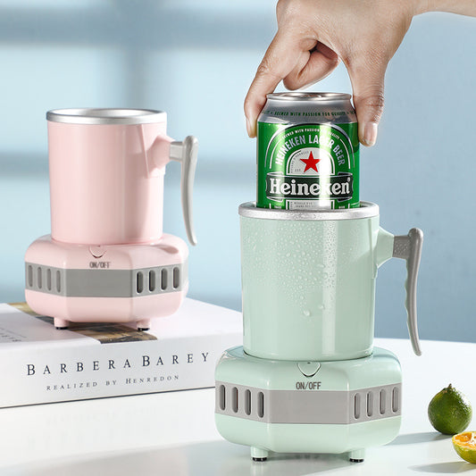 Mini Quick-Cooling Cup with Aluminum Chamber