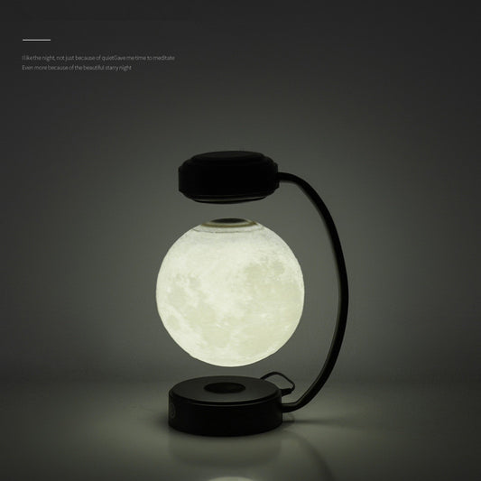 3D LED Moon Night Light – Floating Magnetic Lamp for Home & Desk